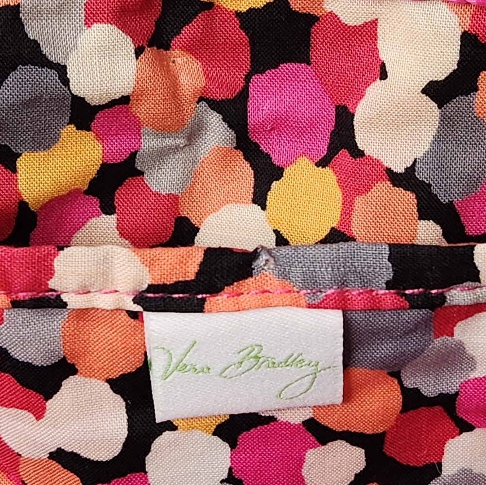 Vera Bradley Large Straw Tote in Pixie Confetti - Picture 8 of 12